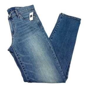 GAP Blue Medium Wash Slim Straight Jeans | Women’s Size 28